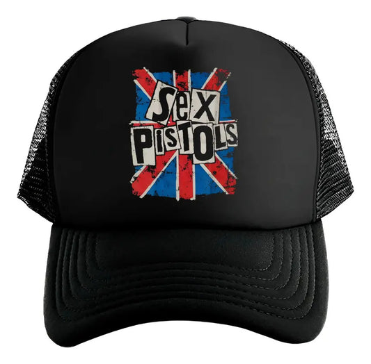 Gorra Sex Pistols Música Rock Negro Ajustable Sp