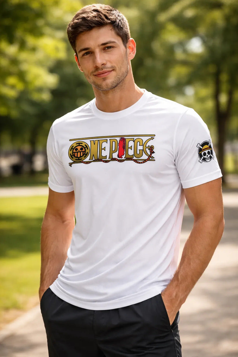 Playera Deportiva One Piece Monkey D Luffy Nami Roronoa Zoro