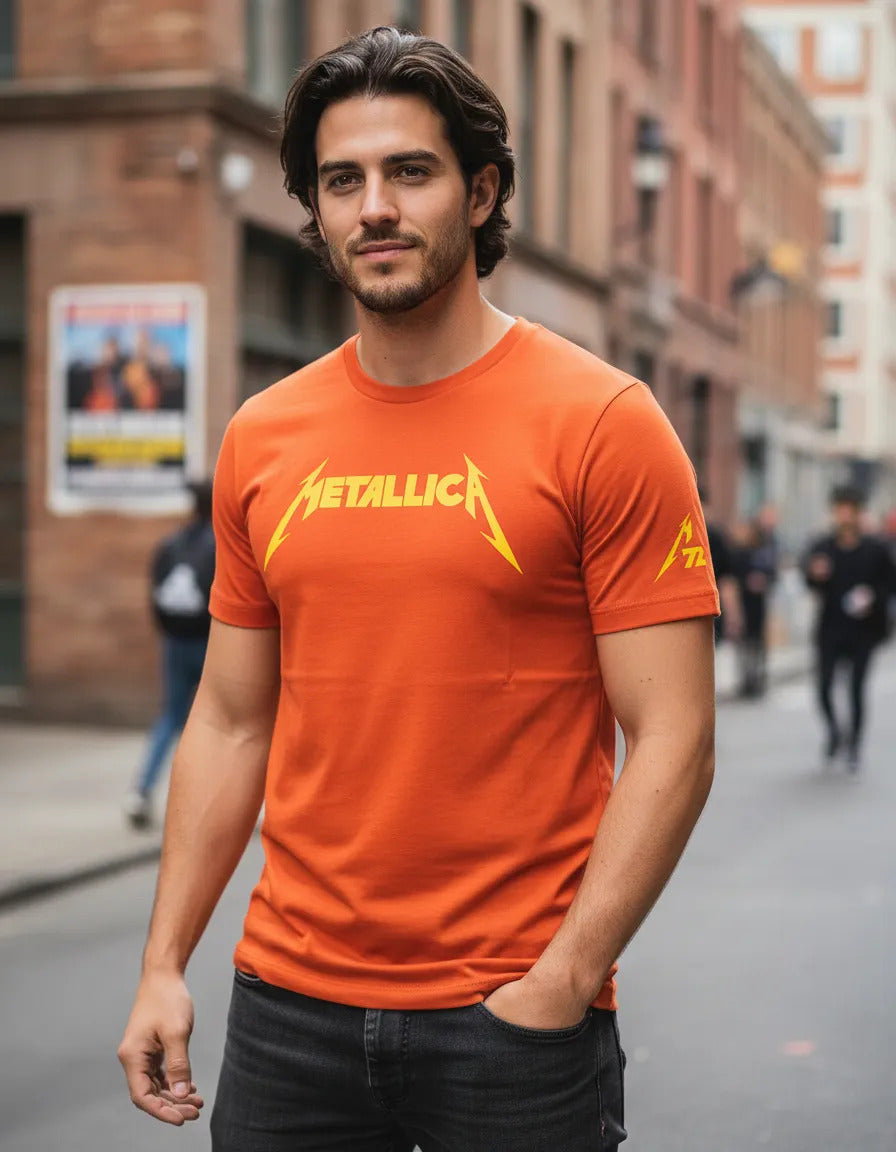 Playera Metallica Música Rock Heavy Metal