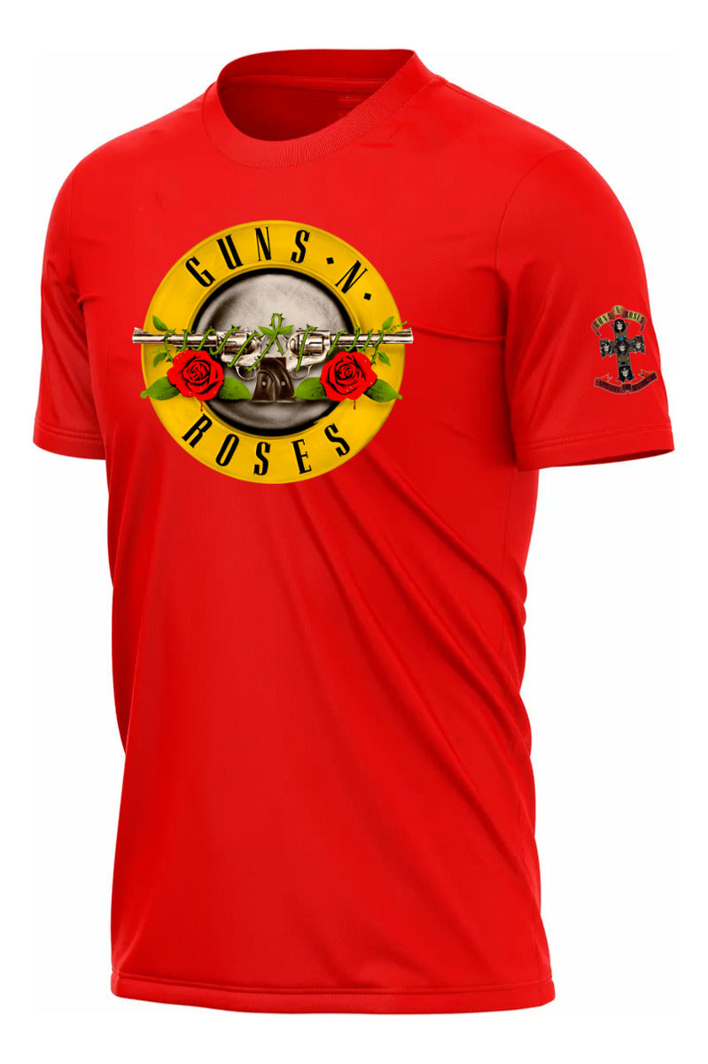 Playera Guns & Roses Música Rock Slash Guitarra Axel Rose