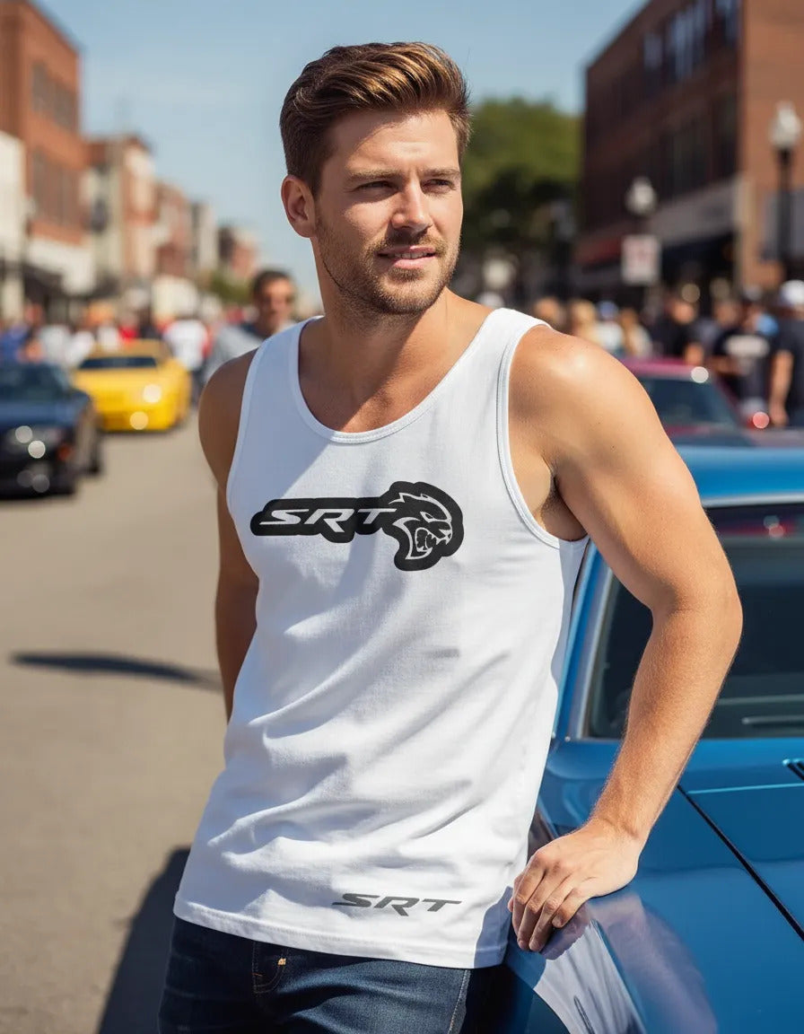 Playera Sin Mangas Hellcat Srt Dodge Charger Automovilismo