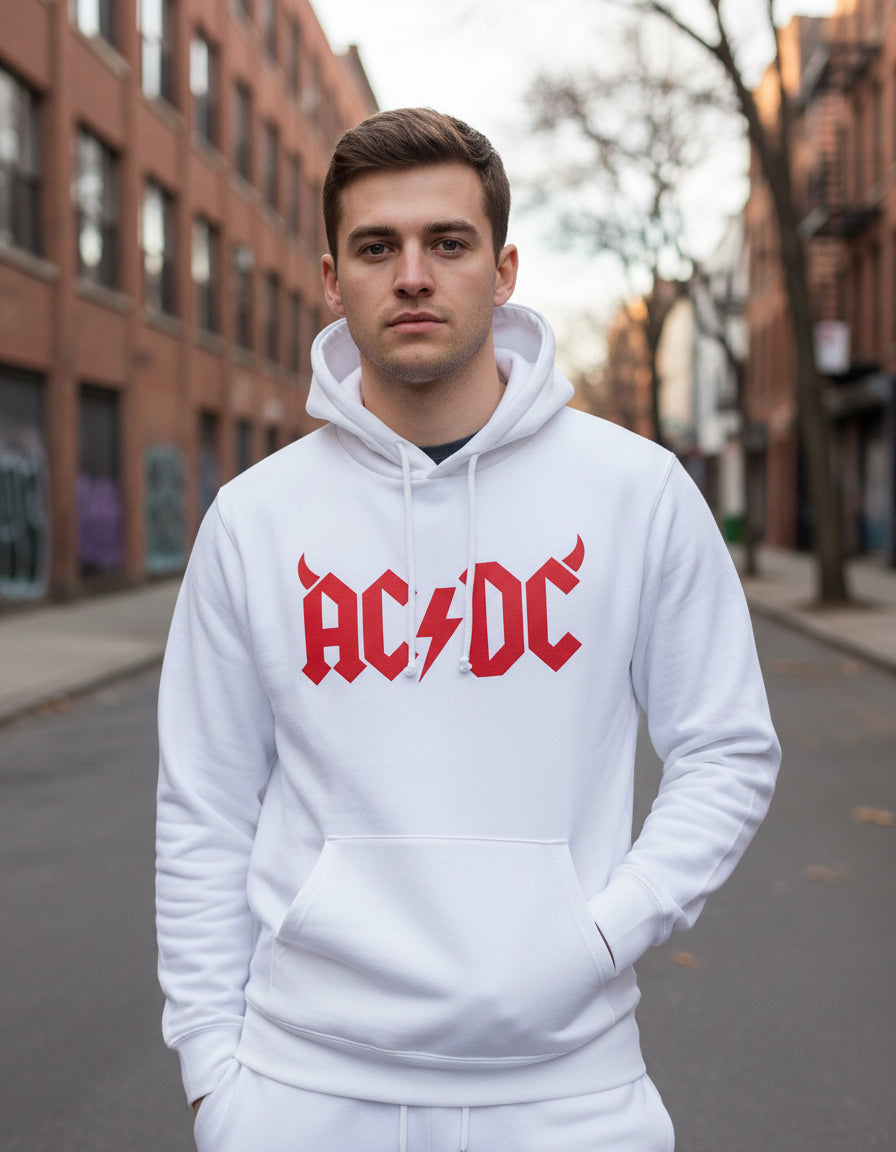 Sudadera Acdc Música Rock Heavy Metal
