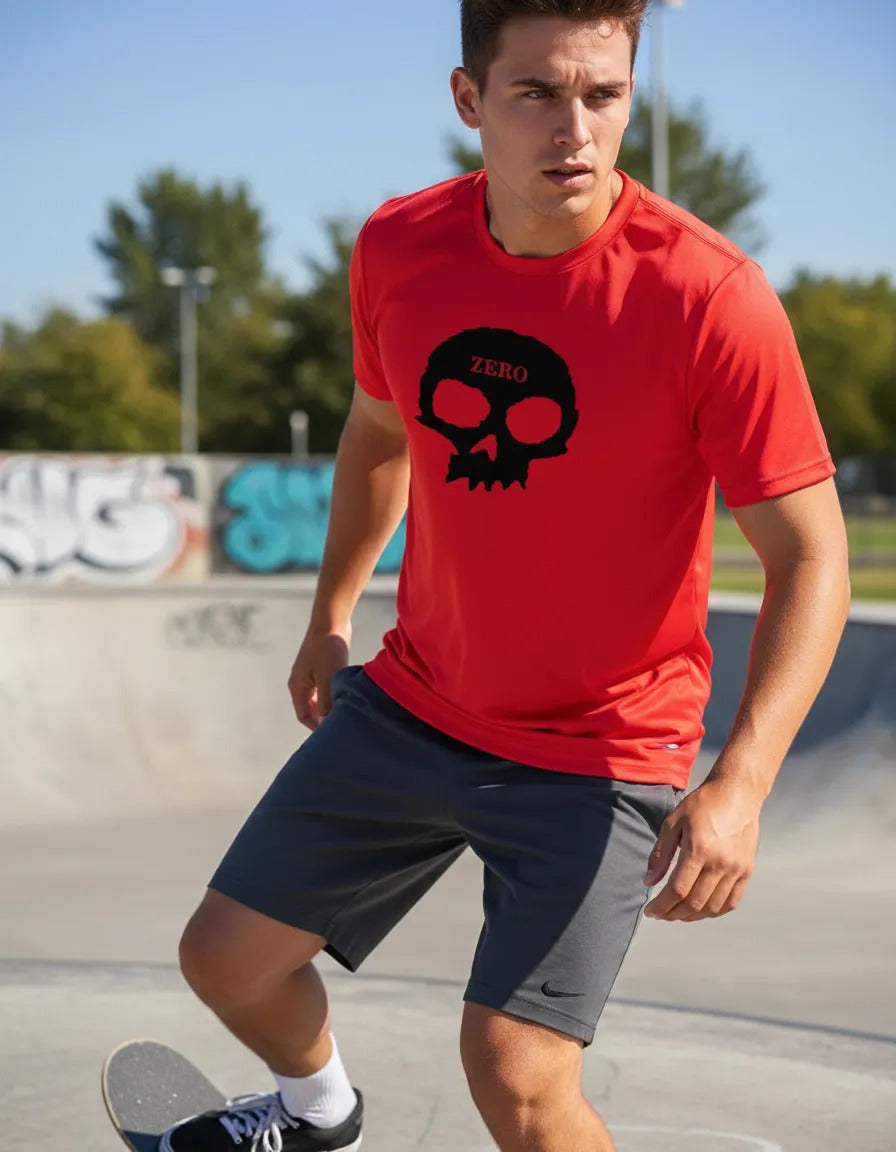 Playera Deportiva Zero Skate Skateboard Moda Urbana