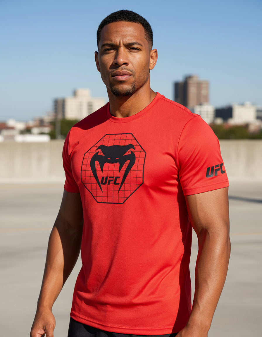 Playera Algodón Venum Ufc Octa Mma Box Muay Thai Kick Boxing