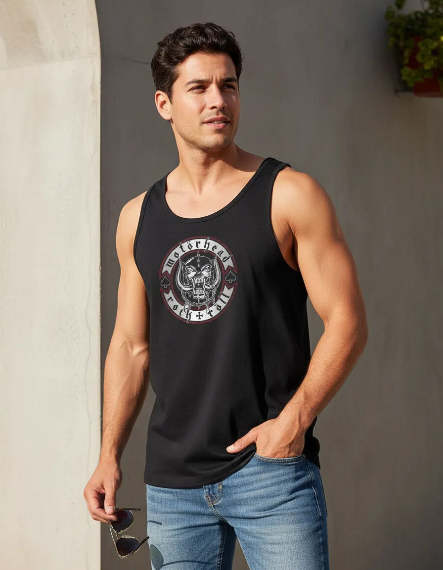 Playera Sin Mangas Motorhead Música Rock Heavy Metal