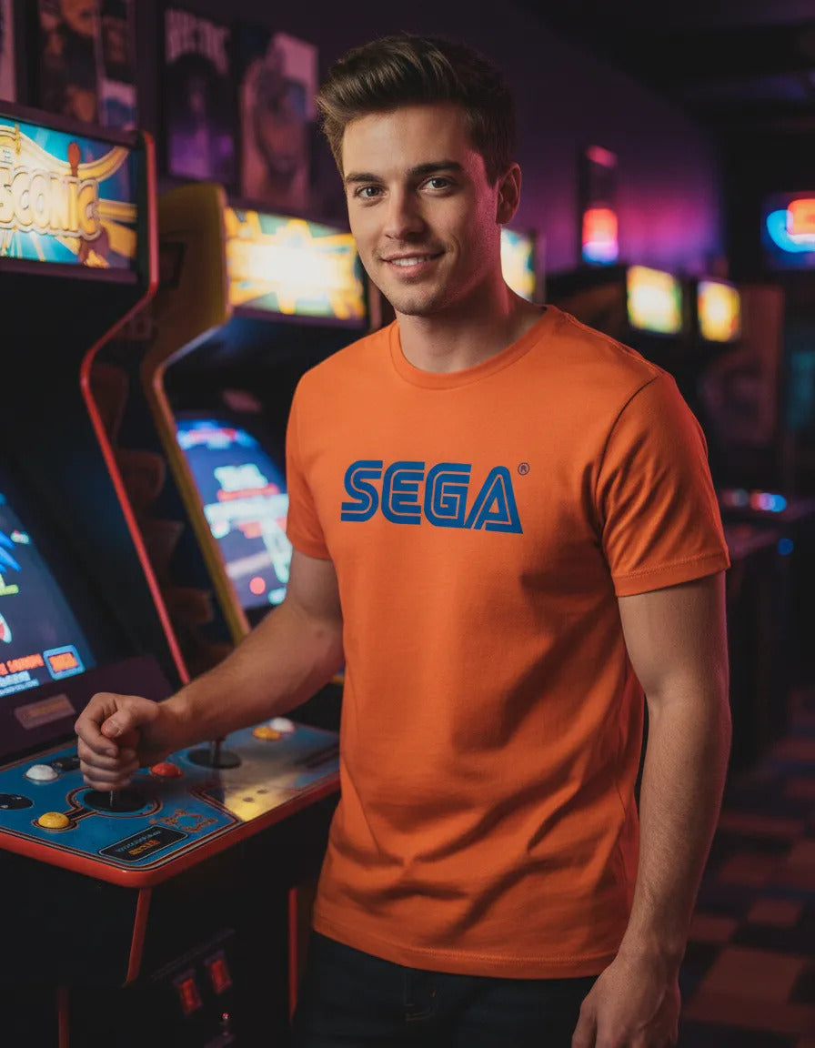 Playera Sega Videojuegos Gaming Gamer Consola Retro Stream