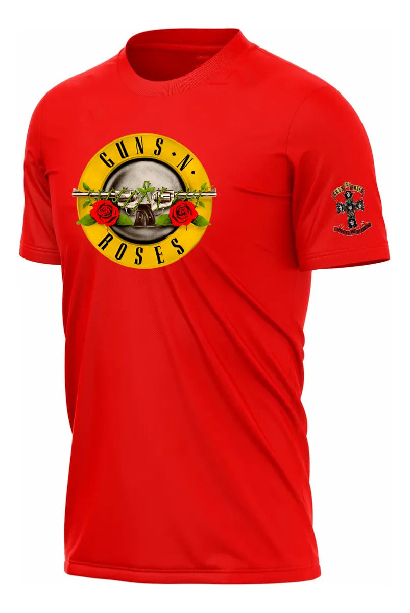 Playera Guns & Roses Música Rock Slash Guitarra Axel Rose