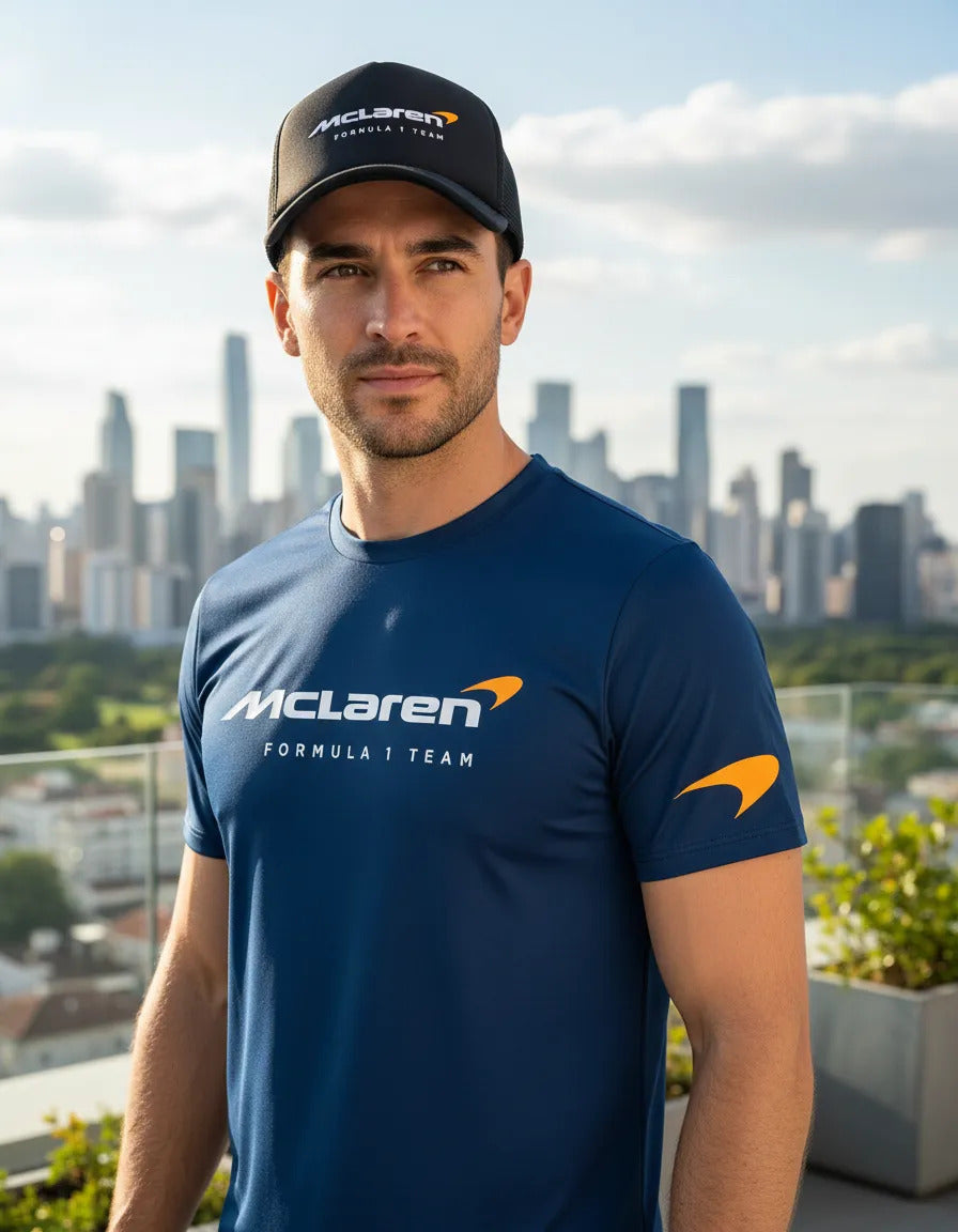 Playera Y Gorra Mclaren Formula 1 Team F1 Autos