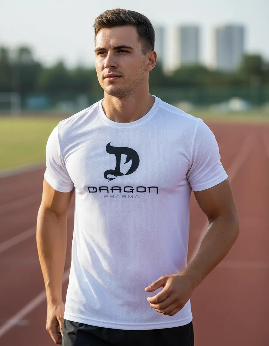Playera Y Gorra Dragon Pharma Gym Fitness Running Deportes