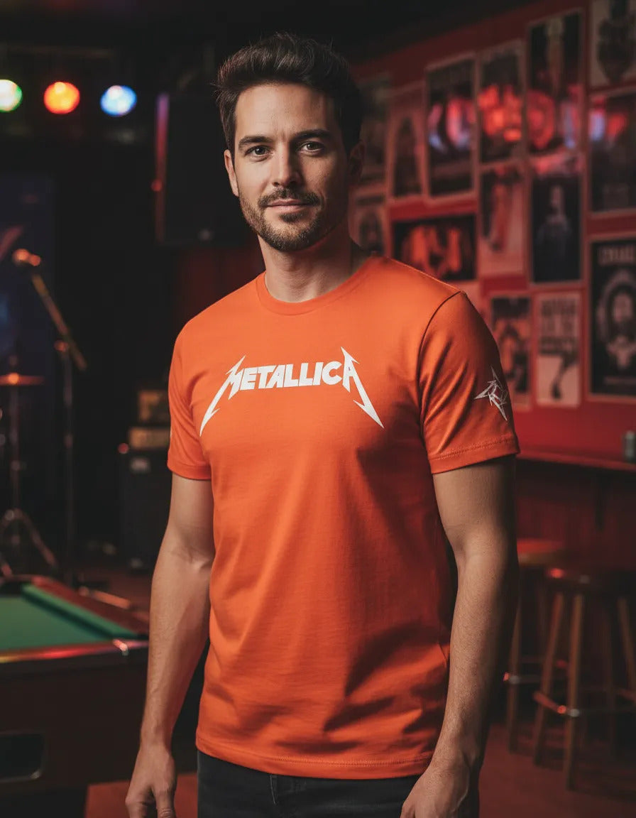 Playera Metallica Música Rock Heavy Metal