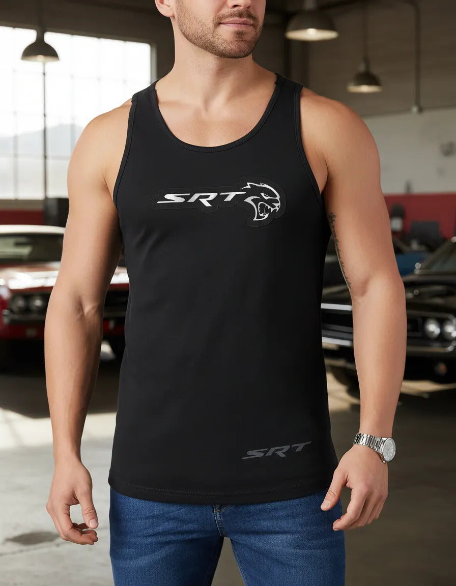 Playera Sin Mangas Hellcat Srt Dodge Charger Automovilismo