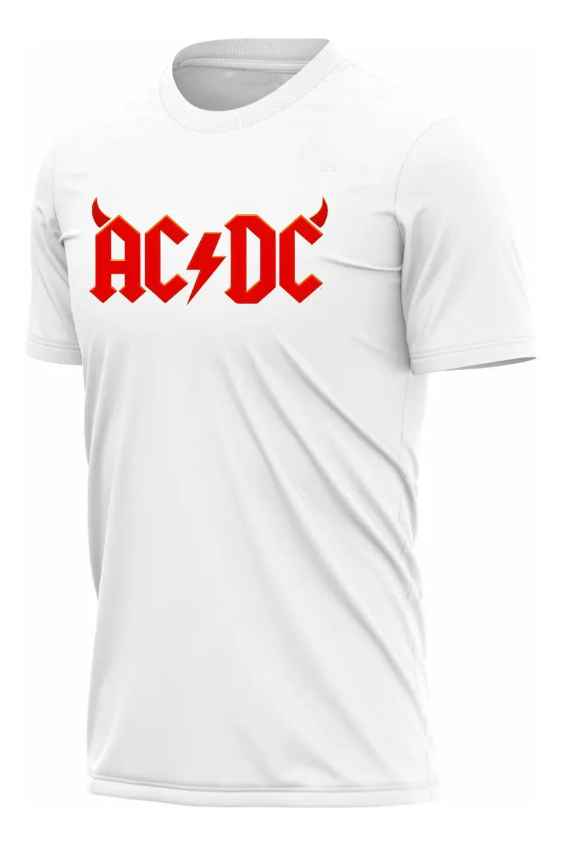 Playera Deportiva Acdc Música Rock Heavy Metal