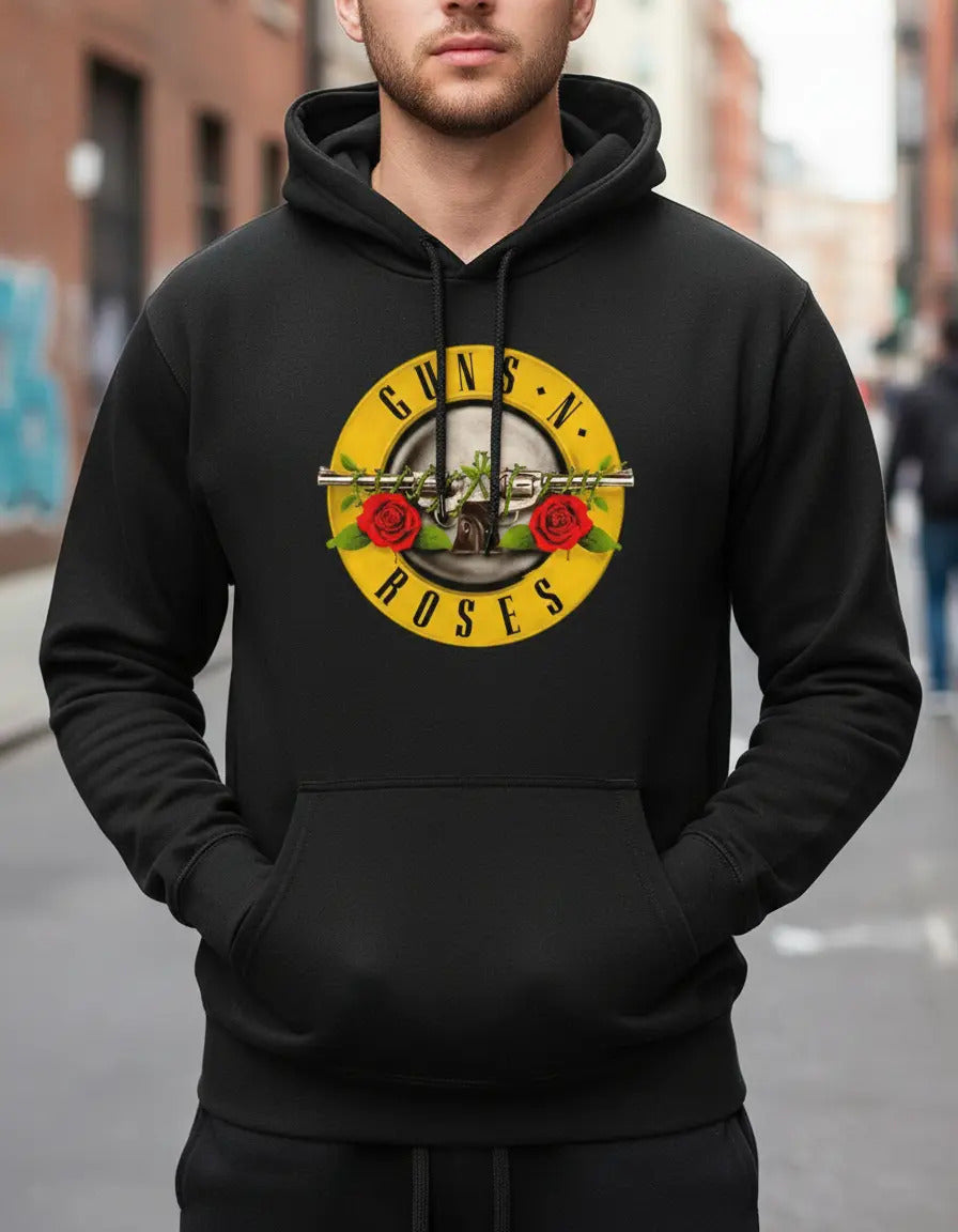 Sudadera Guns & Roses Música Rock Slash Guitarra Axel Rose