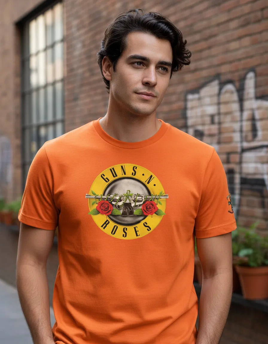 Playera Guns & Roses Música Rock Slash Guitarra Axel Rose