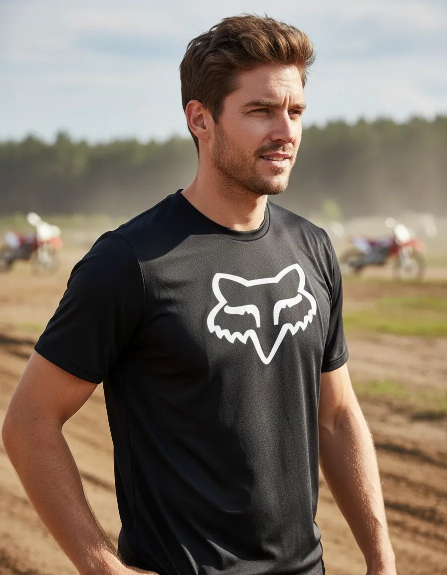 Playera Dry Fit Fox Motocross Bmx Mtb Snowboard Deportes