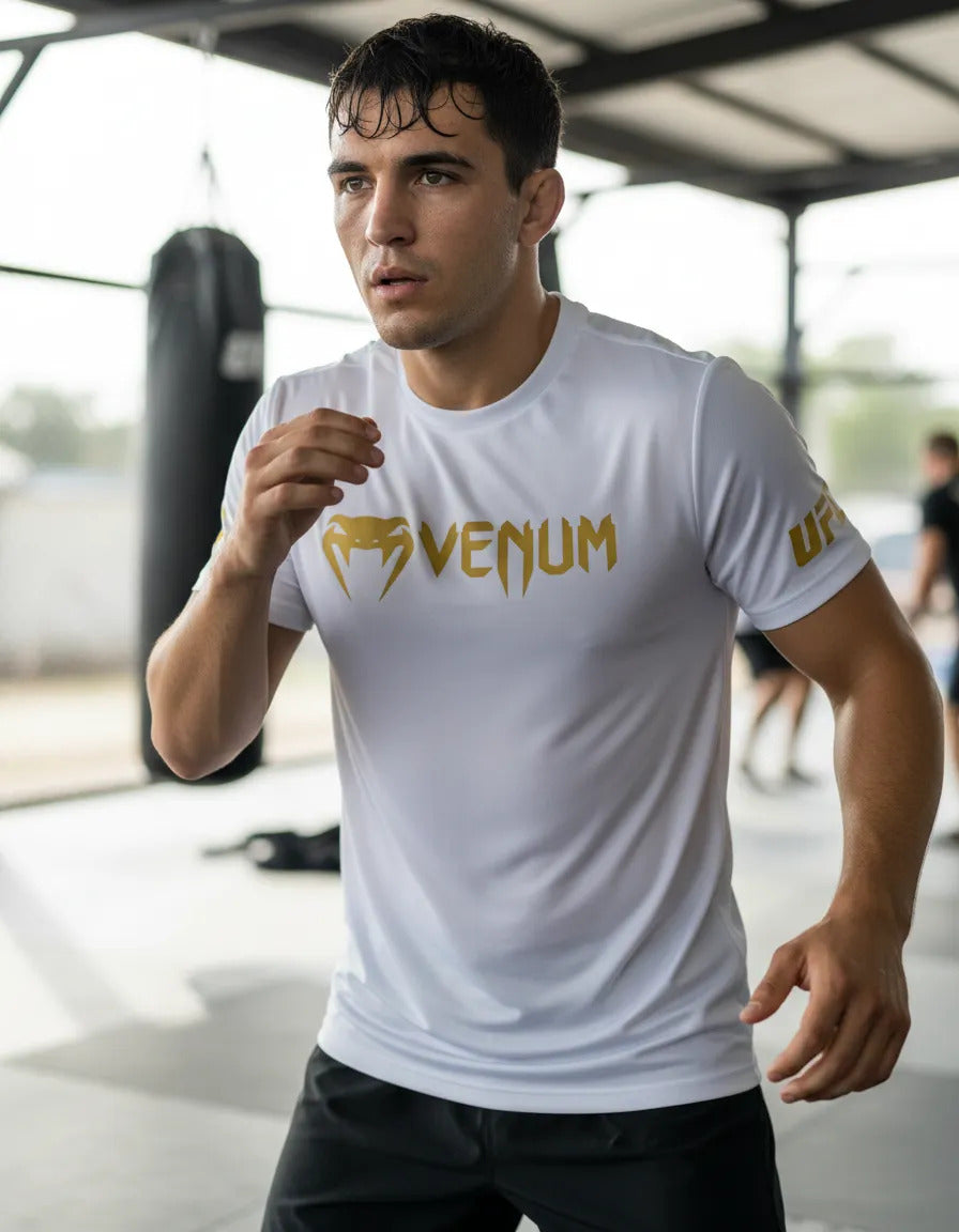 Playera Deportiva Venum Ufc Classic Mma Box Muay Thai Kb Bjj