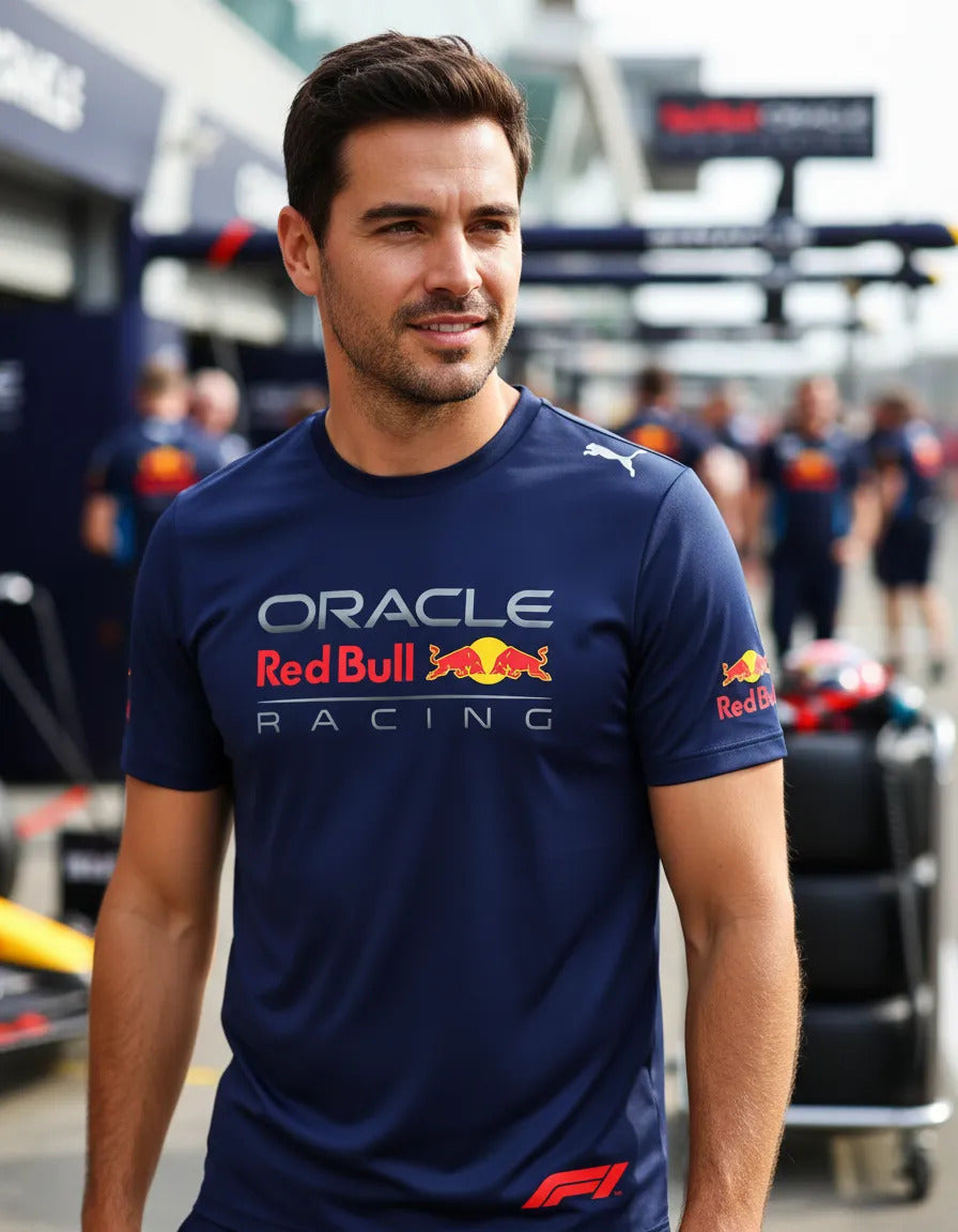 Playera Deportiva Oracle Red Bull Racing Formula 1 F1 Autos