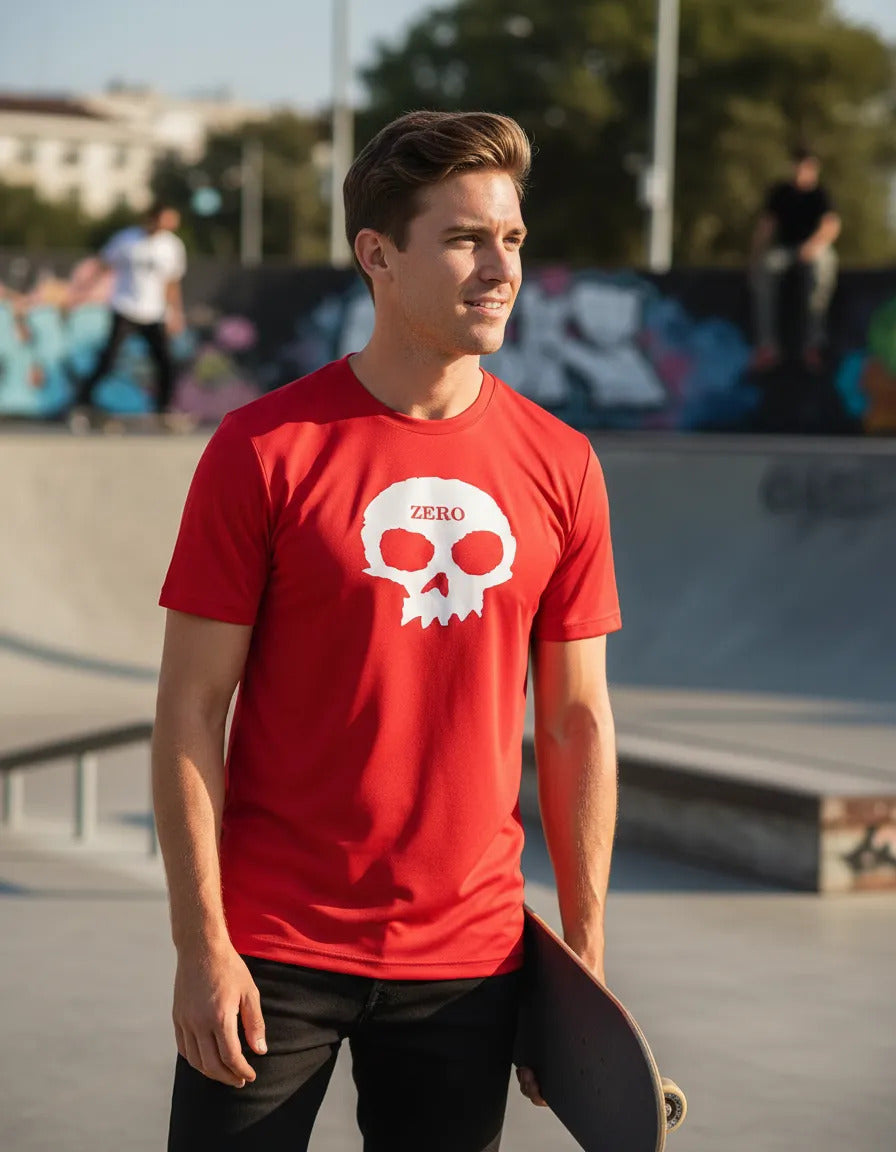 Playera Deportiva Zero Skate Skateboard Moda Urbana