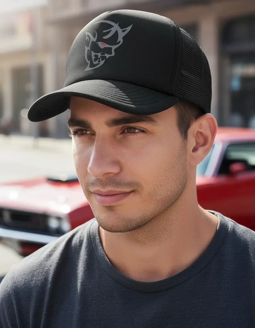 Playera Y Gorra Hellcat Dodge Srt Challenger Automovilismo