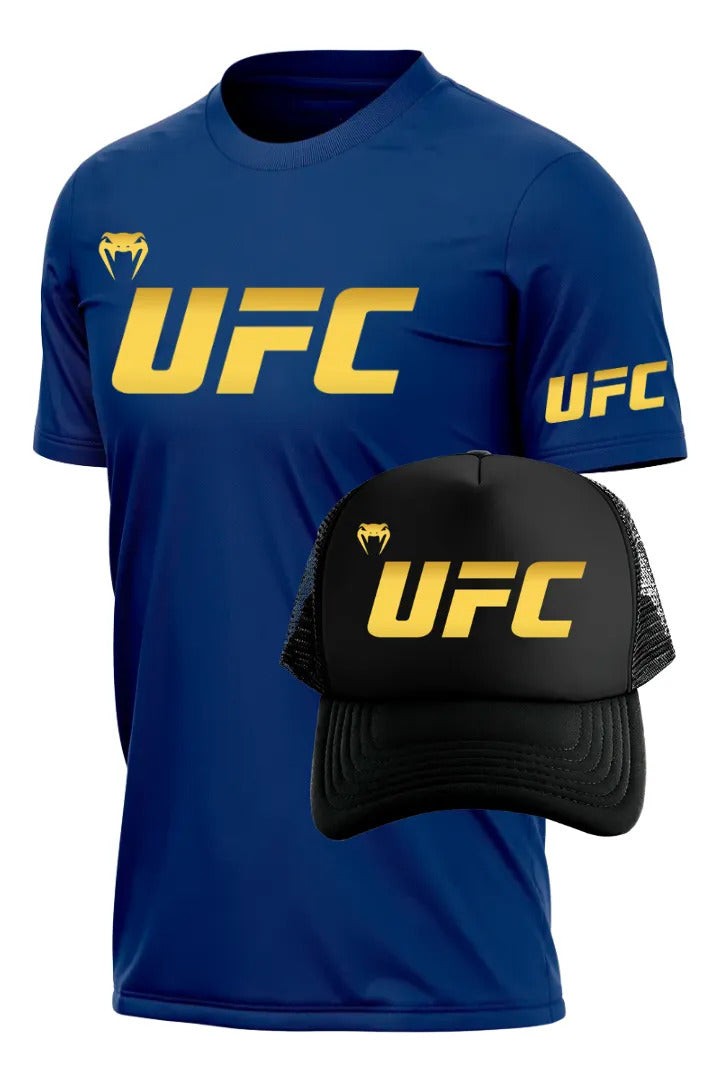 Ufc Playera Y Gorra Ufc Mma Box Muay Thai Kick Boxing Bjj