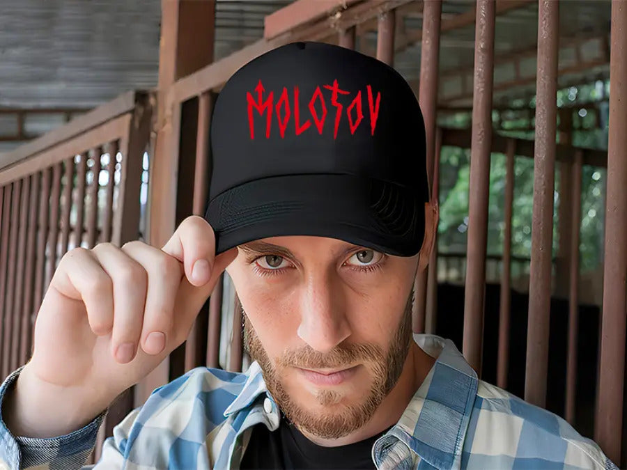 Gorra Molotov Música Rock Rap Hip Hop Negro Ajustable Molotov