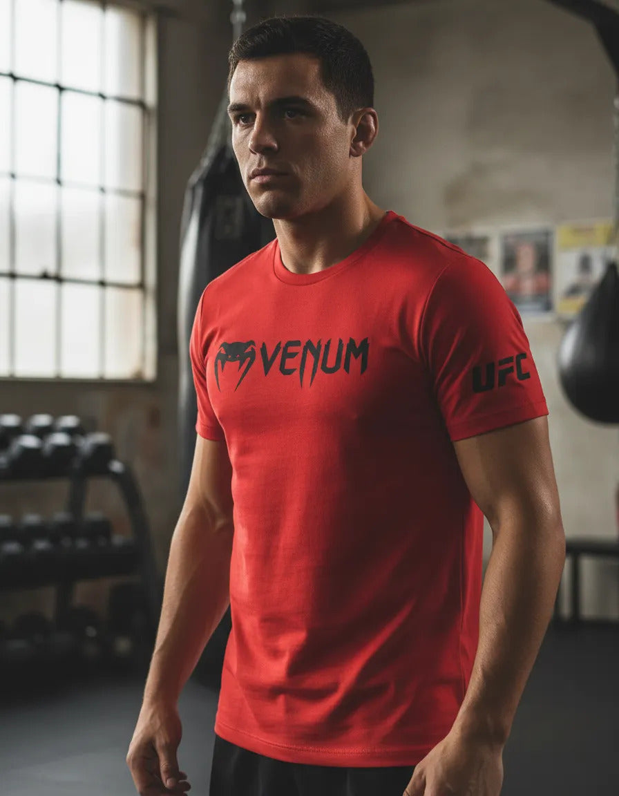 Playera Y Gorra Venum Ufc Classic Mma Box Muay Thai Kb Bjj