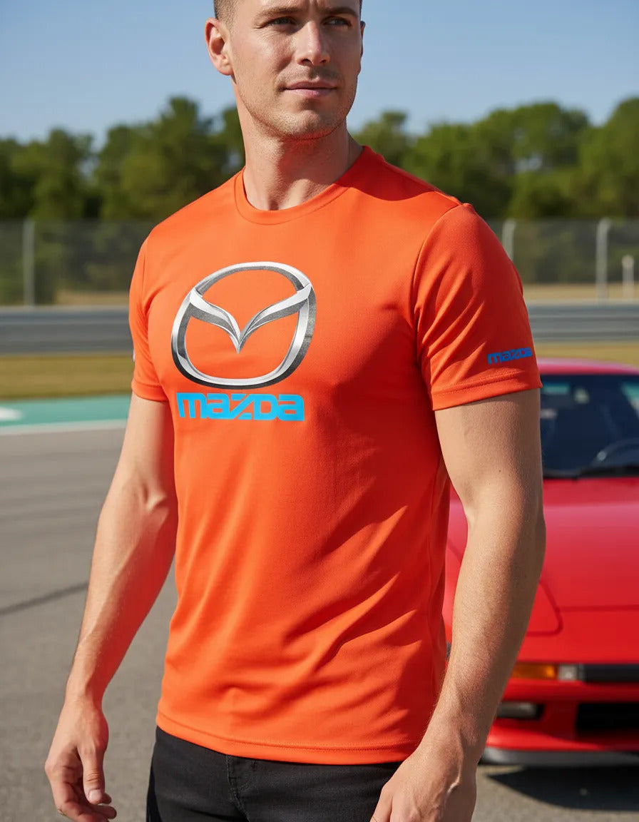 Playera Deportiva Mazda Automovilismo Vehículo Autos