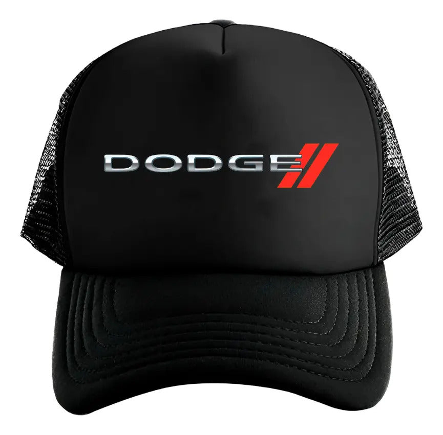 Gorra Dodge Coche Vehículo Automóvil Automovilismo Negro Ajustable Dodge