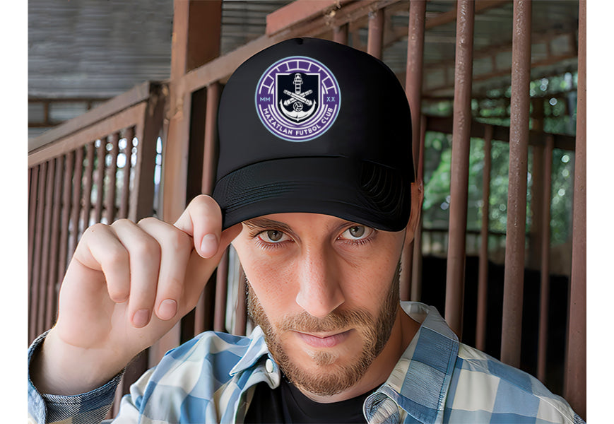 Gorra Mazatlán Fútbol Club Fifa Liga Mx Deportes México Negro Ajustable Mazatlan