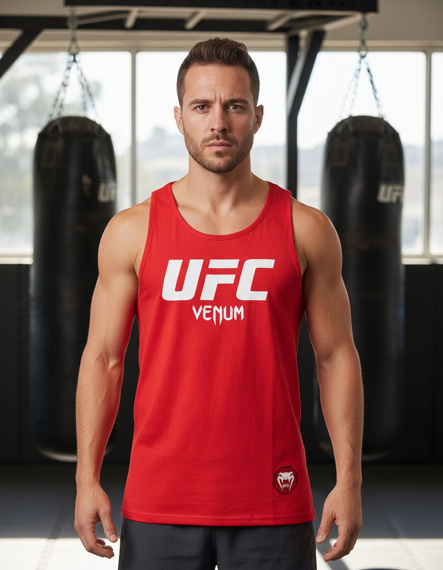 Playera Sin Mangas Ufc Venum Mma Algodón