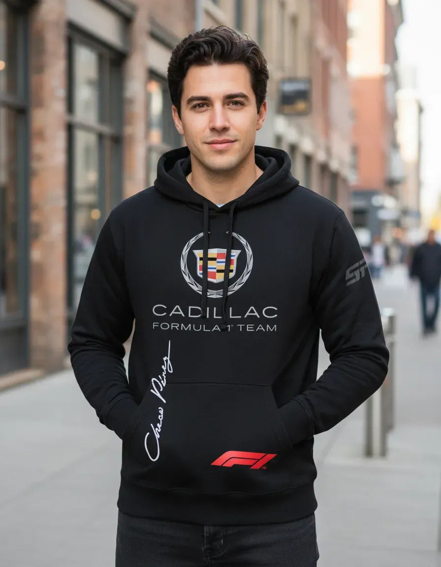 Pack Playera Sudadera Gorra Mochila Cadillac Formula 1 Team