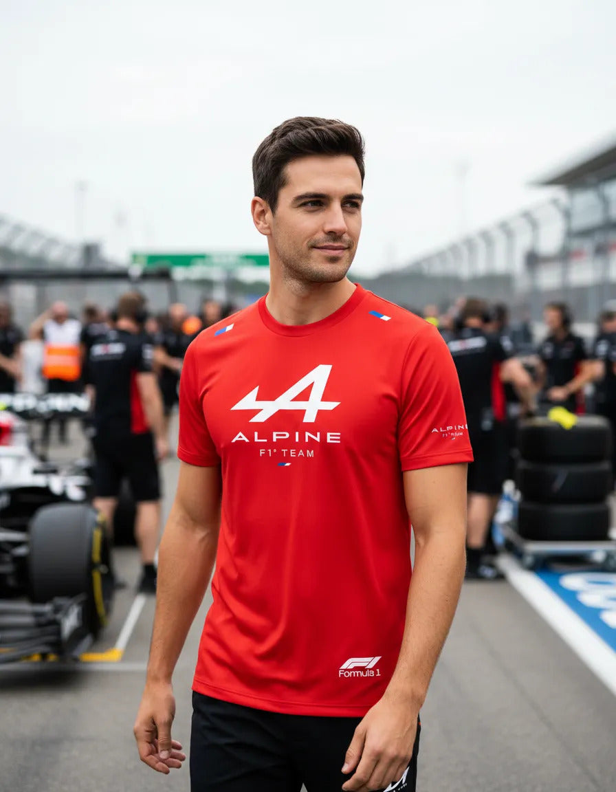 Playera Alpine Formula 1 Team F1 Autos
