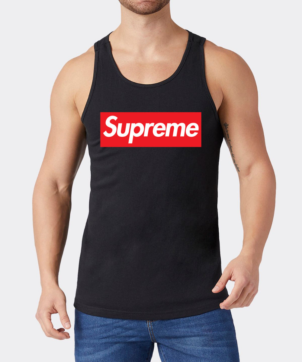 Playera Sin Mangas Supreme Moda Aesthetic Actualidad Moderno