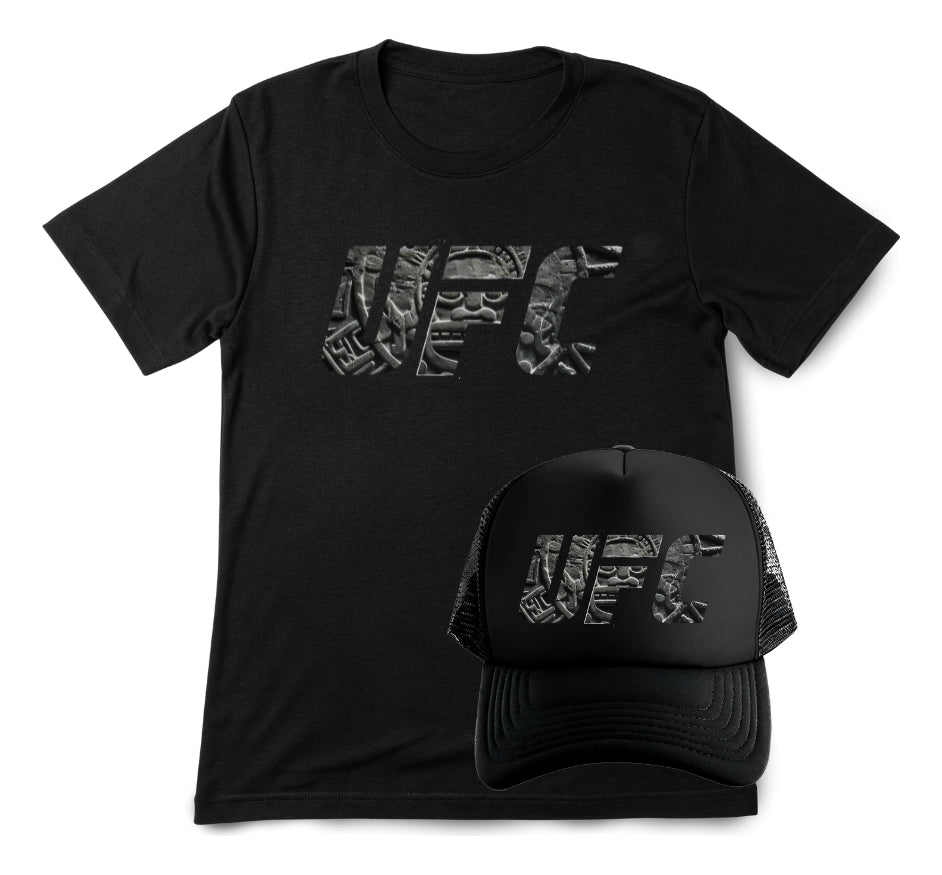 Ufc Playera Y Gorra Unisex Ufc Mma Box Muay Thai Kick Boxing