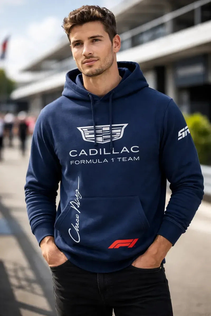 Pack Playera Sudadera Gorra Mochila Cadillac Formula 1 Team
