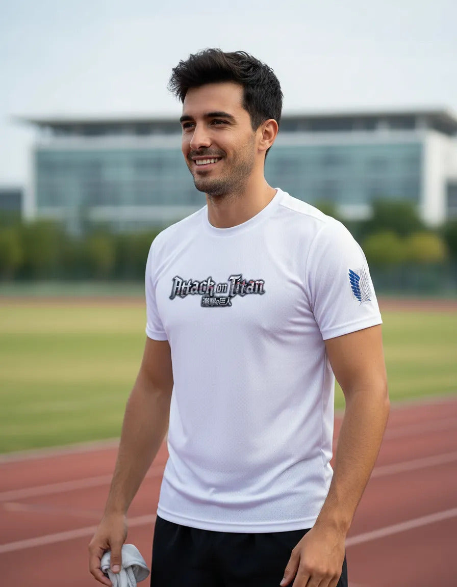 Playera Deportiva Attack On Tittan Shingeki No Kyojin Anime