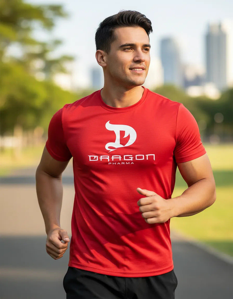 Playera Deportiva Dragon Pharma Gym Fitness Running Deportes