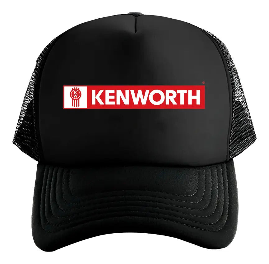 Gorra Trucker Kenworth Trailero Camionero Negro Ajustable Kenworth
