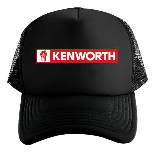 Gorra Trucker Kenworth Trailero Camionero Negro Ajustable Kenworth