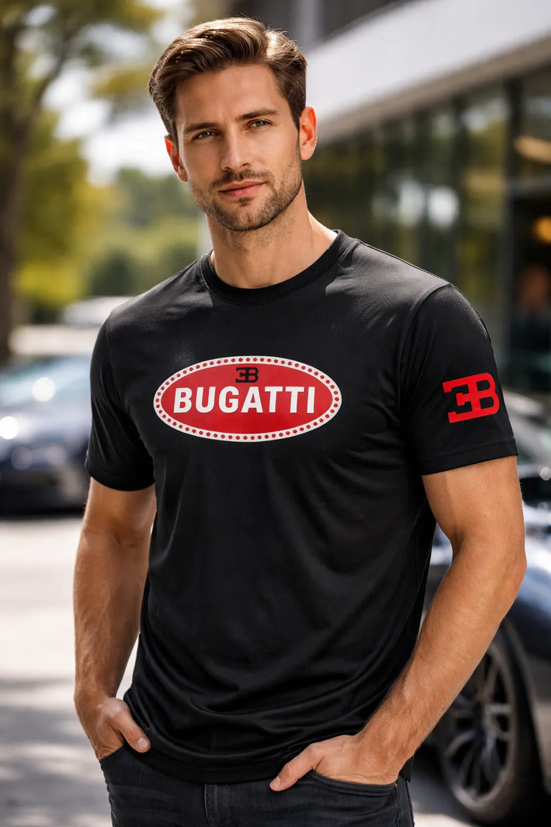 Playera Bugatti Automovilismo Vehículo Autos