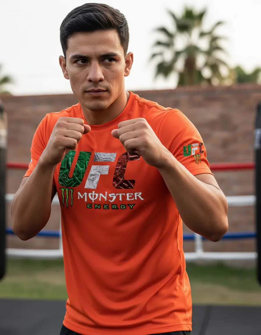 Playera Dry Fit Ufc Monster Energ Mma Box Muay Thai Bjj Kb