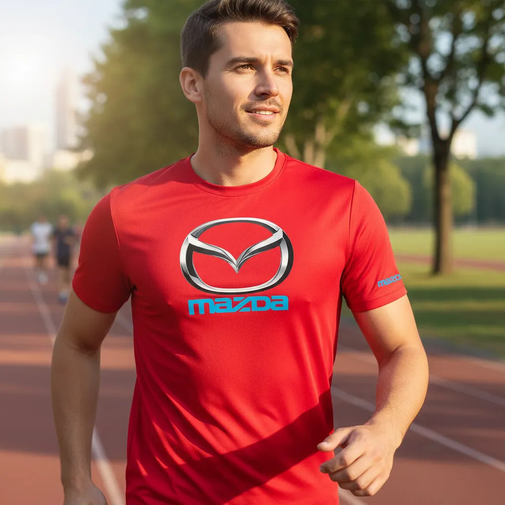 Playera Deportiva Mazda Vehículo Coche