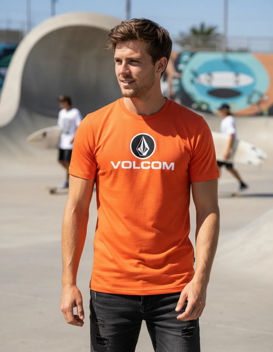Playera Deportiva Volcom Skate Skateboard Surf Moda Urbana