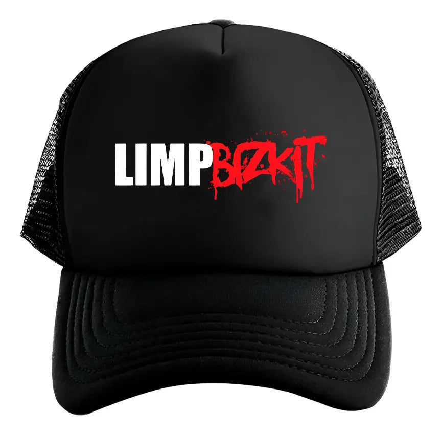 Gorra Limp Bizkit Música Rock Heavy Metal Negro Ajustable Lb