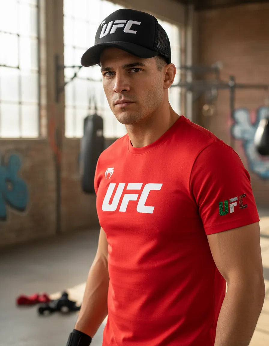 Ufc Playera Y Gorra Ufc Mma Box Muay Thai Kick Boxing Bjj