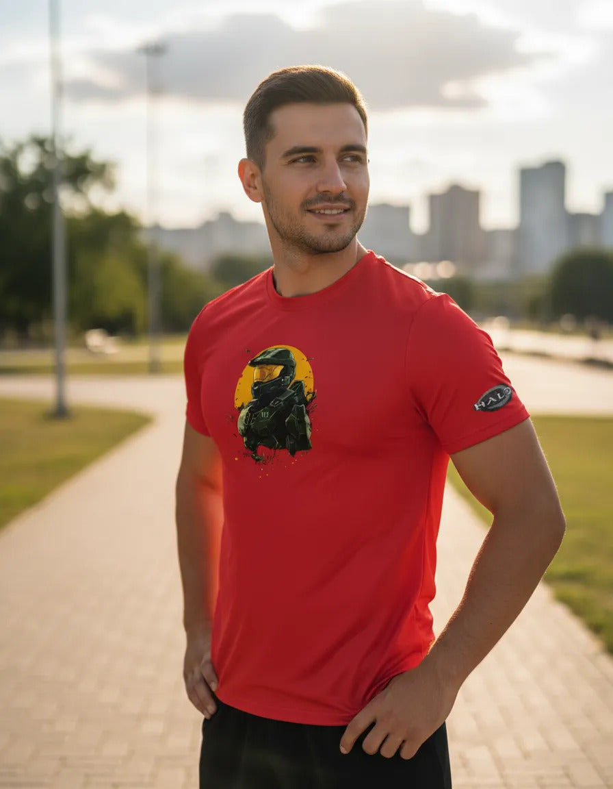 Playera Deportiva Halo Master Chief Videojuegos Gamer Xbox