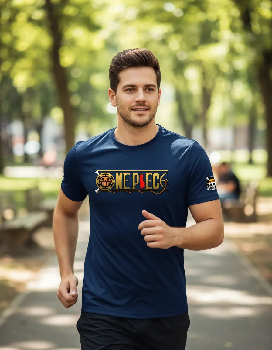 Playera Deportiva One Piece Monkey D Luffy Nami Roronoa Zoro