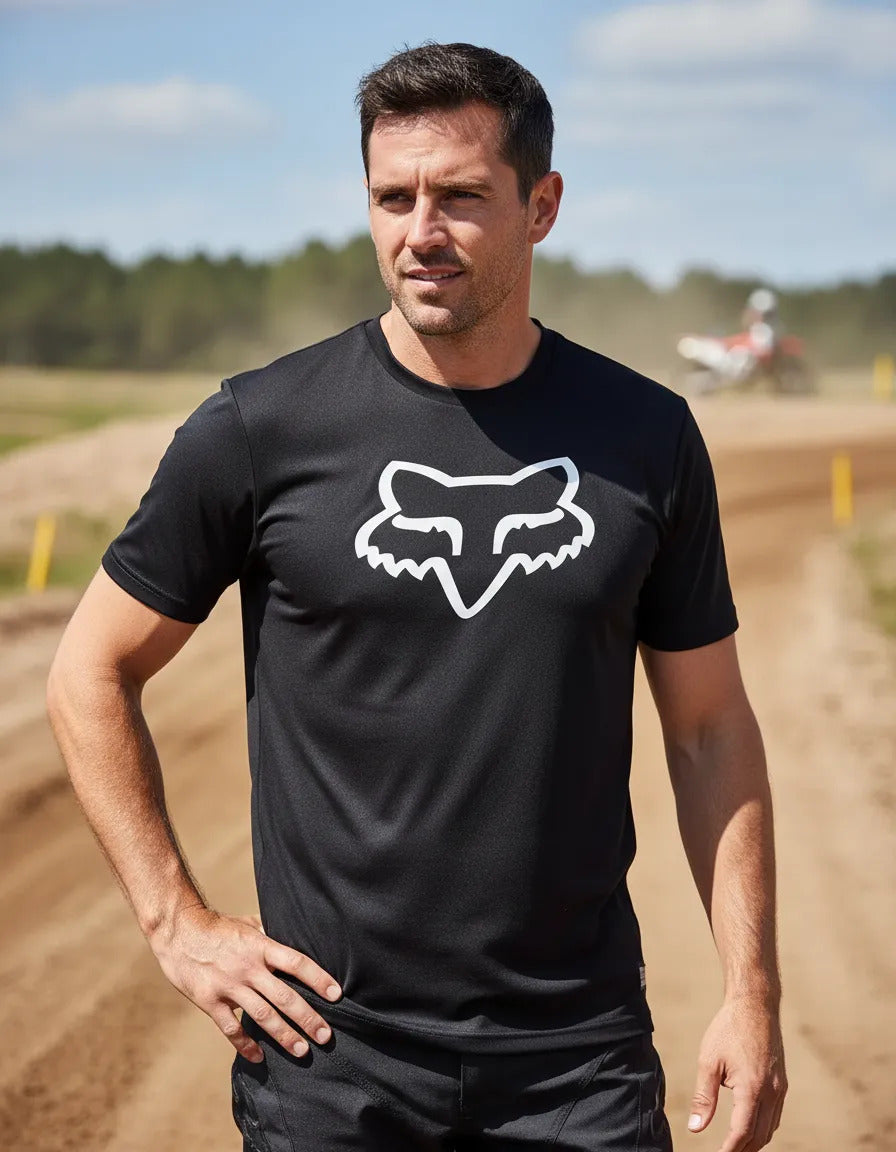 Playera Dry Fit Fox Motocross Bmx Mtb Snowboard Deportes
