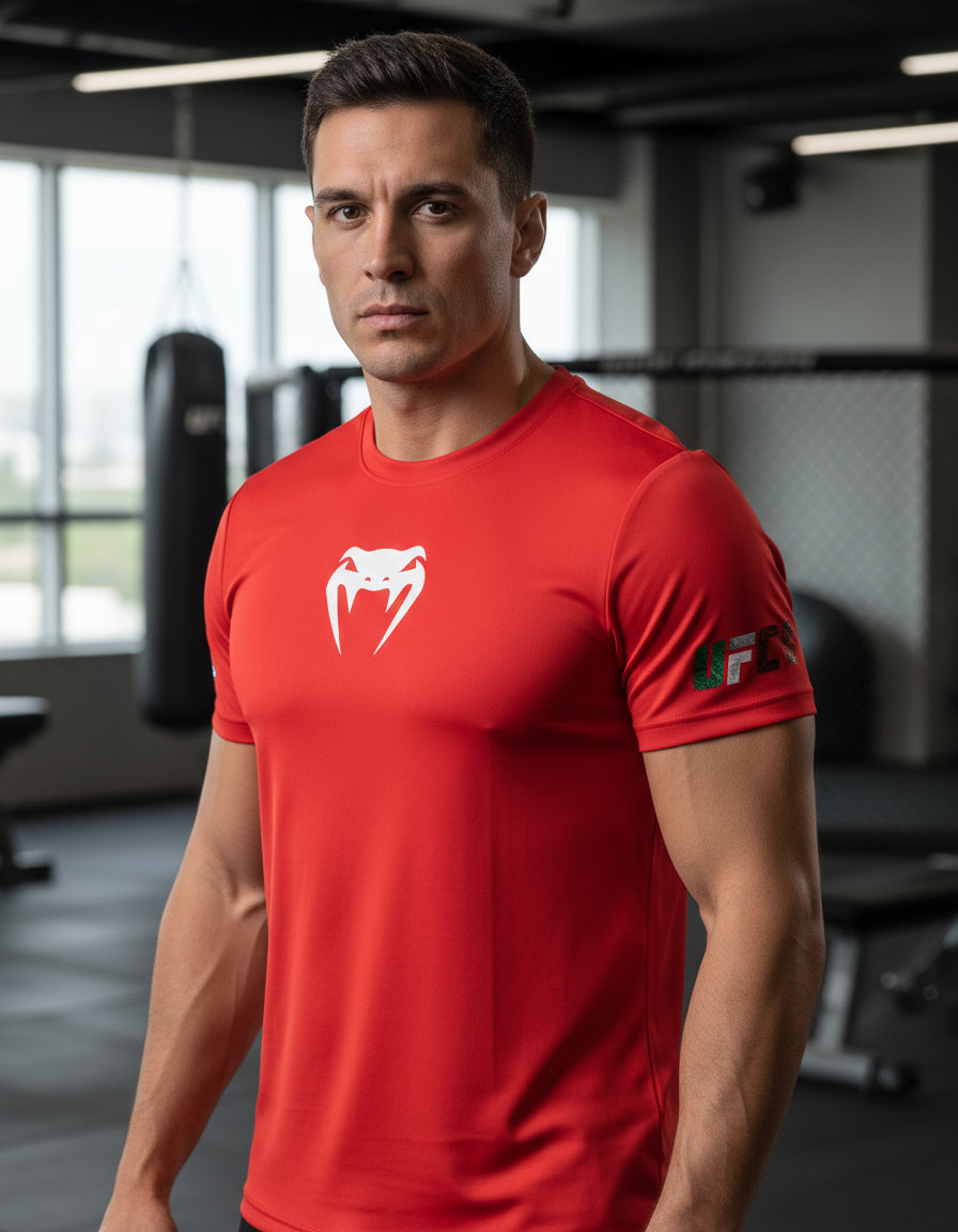 Playera Algodón Venum Ufc War Mma Box Muay Thai Kick Boxing