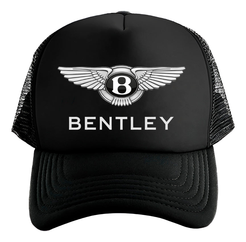 Gorra Trucker Bentley Coche Vehículo Automóvil Automovilismo Negro Ajustable Bntly